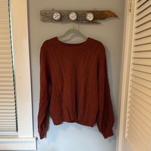 GAP Women’s Cable Knit Sweater XL
